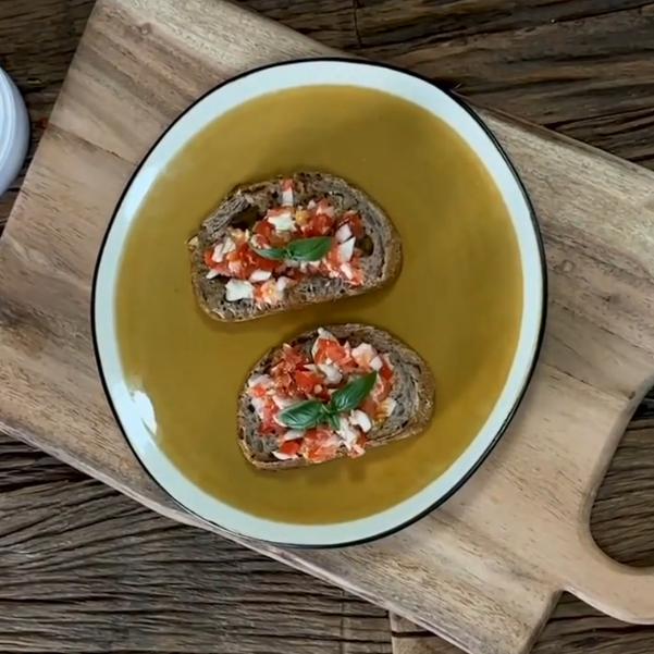 La bruschetta rapide et délicieuse ! 🥖