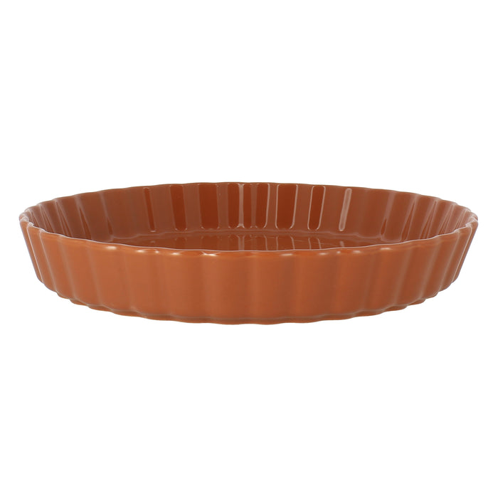 Tourtière Octave en grès terracotta 29cm