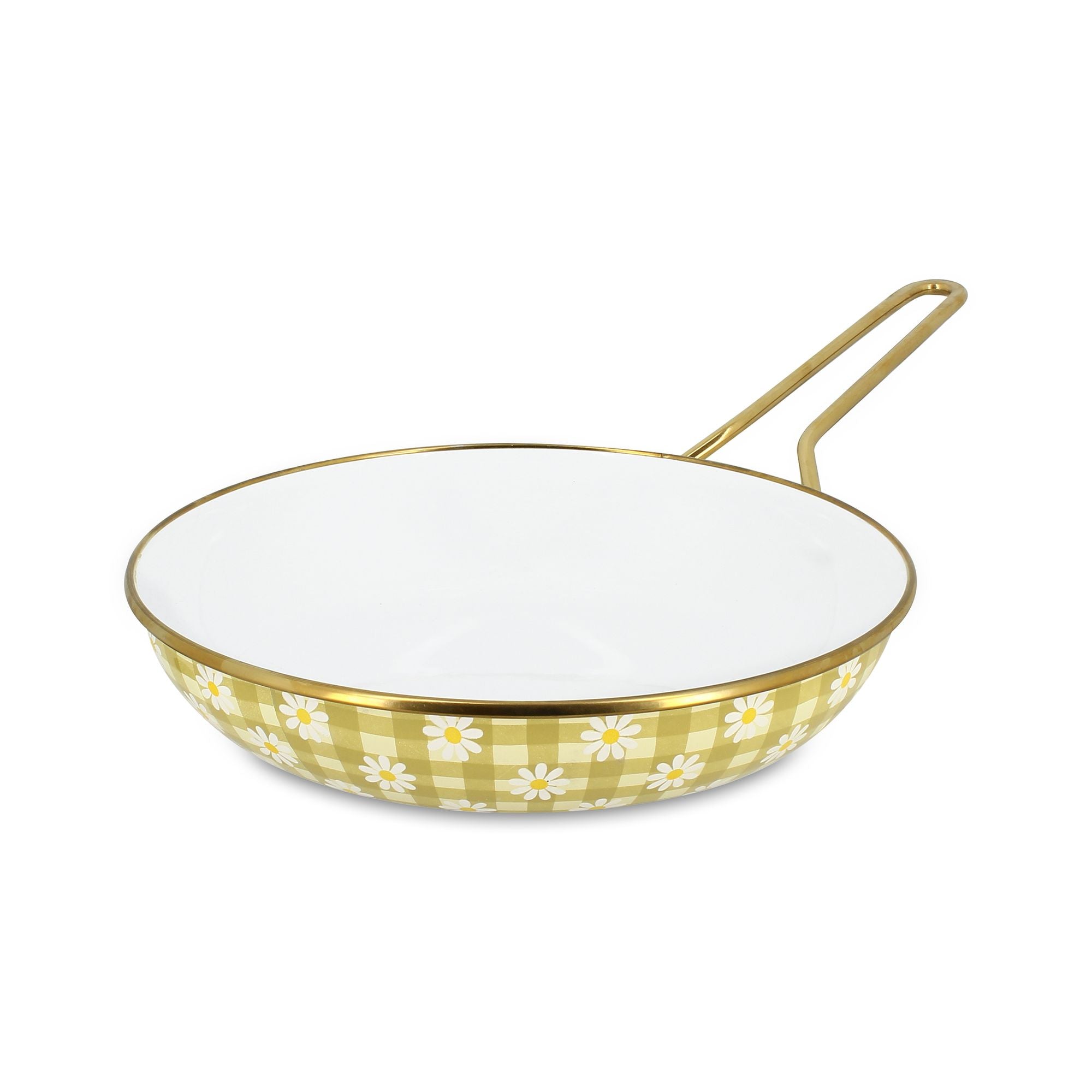 Daisy 24cm Enamelled Steel Frying Pan
