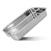 Plat à four Harry rectangulaire en acier inoxydable 40 x 28 cm