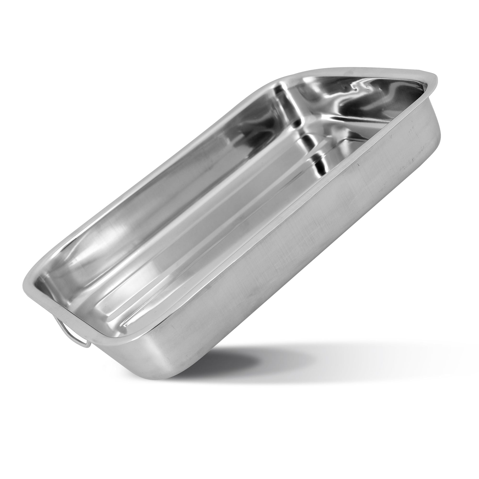 Plat à four Harry rectangulaire en acier inoxydable 40 x 28 cm