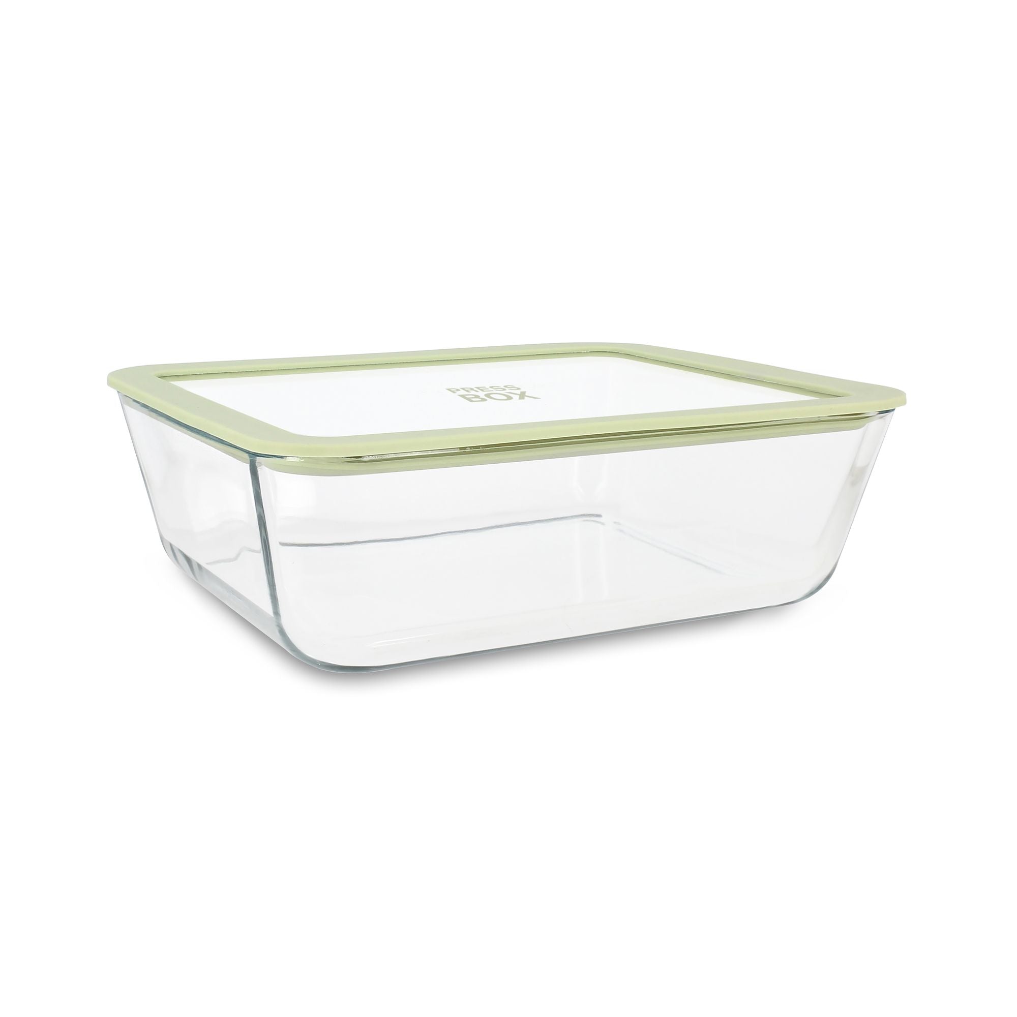 Boîte Hermétique Rectangulaire Pressbox 2,65 L en Verre Borosilicate