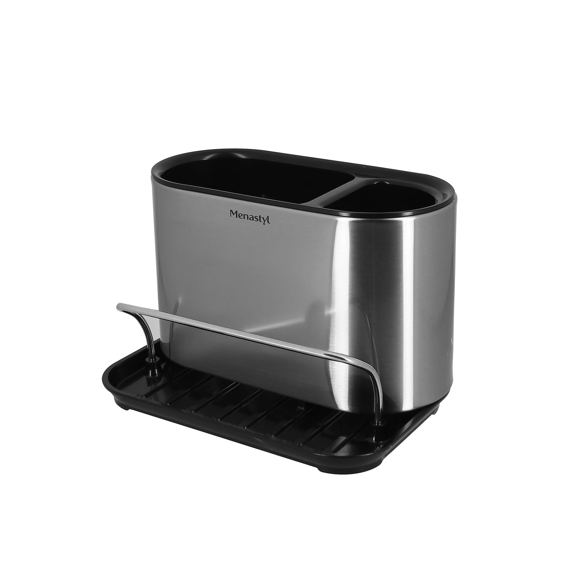 Kitchen Organizer 18×12×13 cm Stainless Steel &amp; Plastic