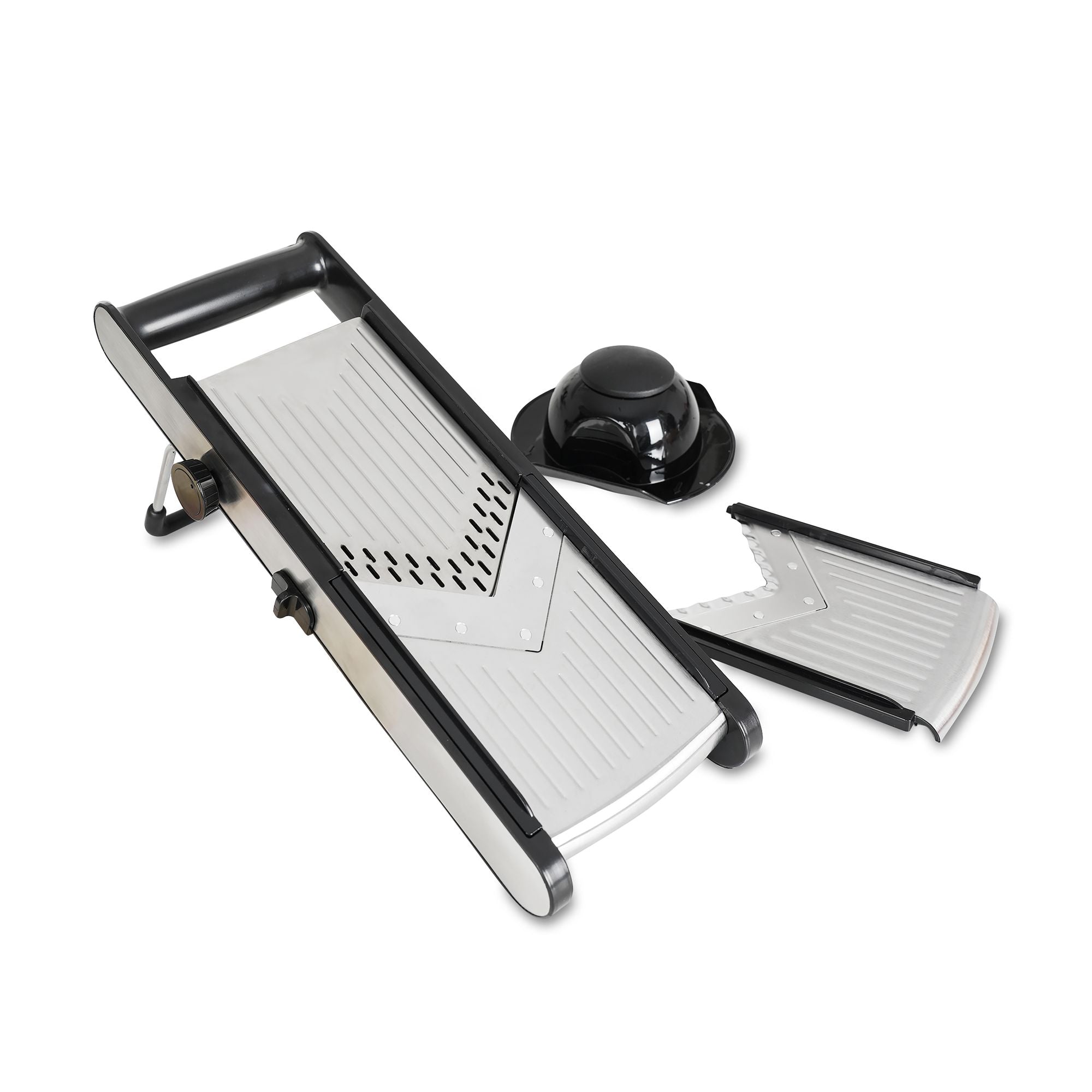 Mandoline sur pied en acier inoxydable