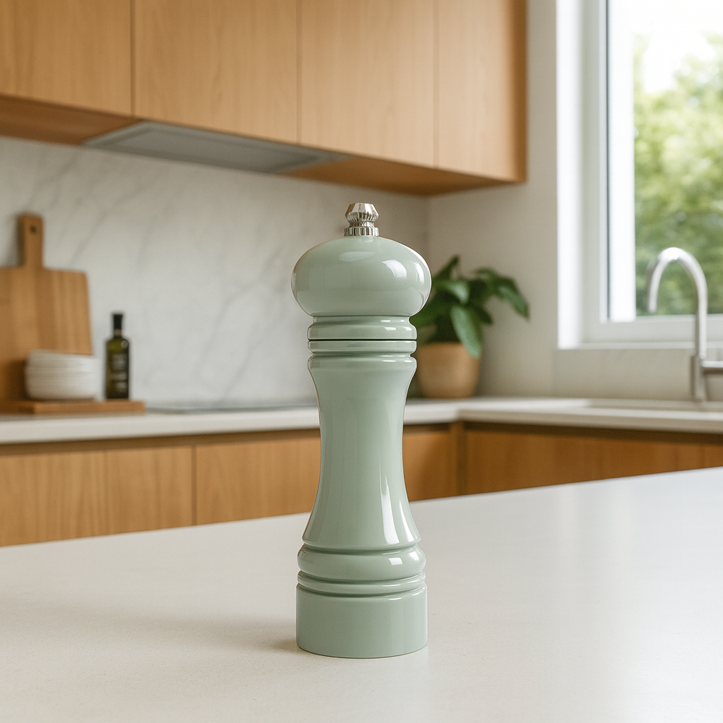 Moulin à Sel ou Poivre 18,5 cm avec broyeur en céramique ajustable