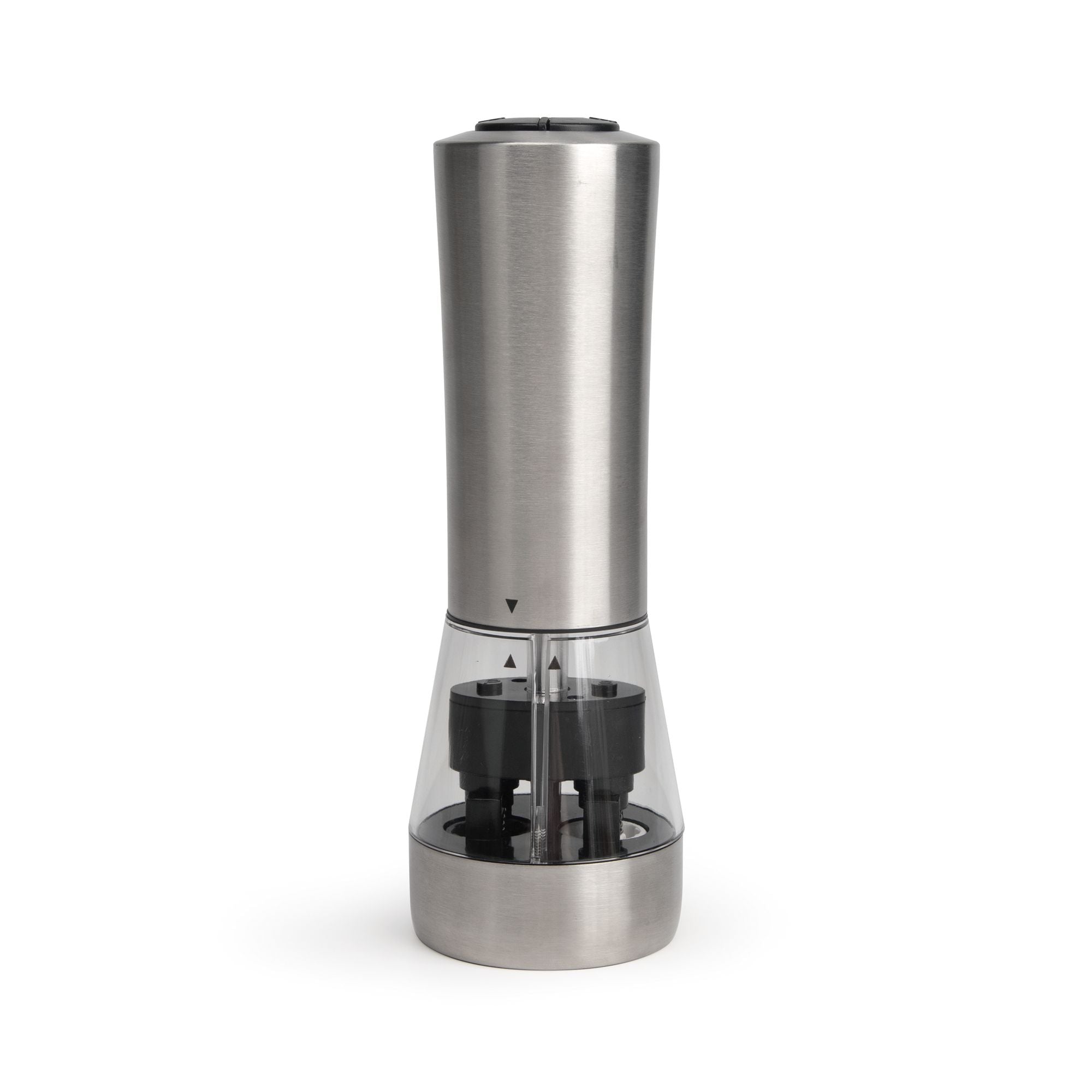 Moulin 2 en 1 Sel & Poivre 21,5 cm en acier inoxydable avec broyeur en céramique