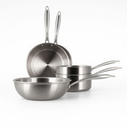 Juego de 5 piezas de acero inoxidable Triple 🇫🇷