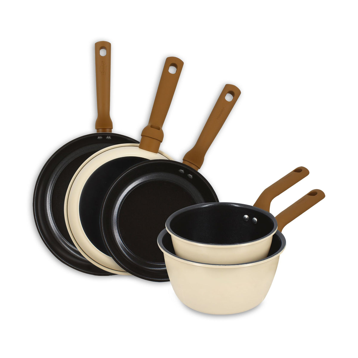 Set de 5 pièces Praticook en acier carbone