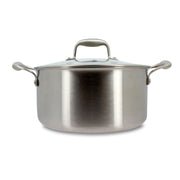 Cacerola de acero inoxidable Trinox Ø24 cm con tapa