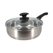 First 24 cm stainless steel sauté pan with lid