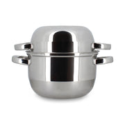 Marmite à moules 2.7l en acier inoxydable