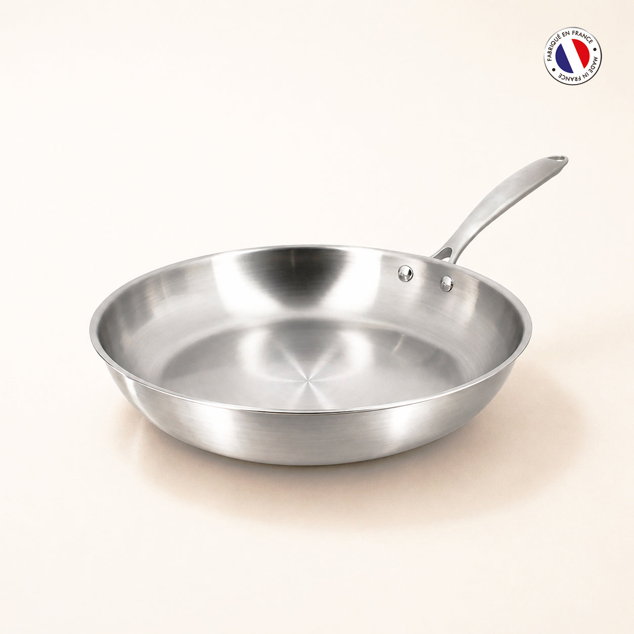 Poêle Triply en acier inoxydable triple couche 20 cm 🇫🇷