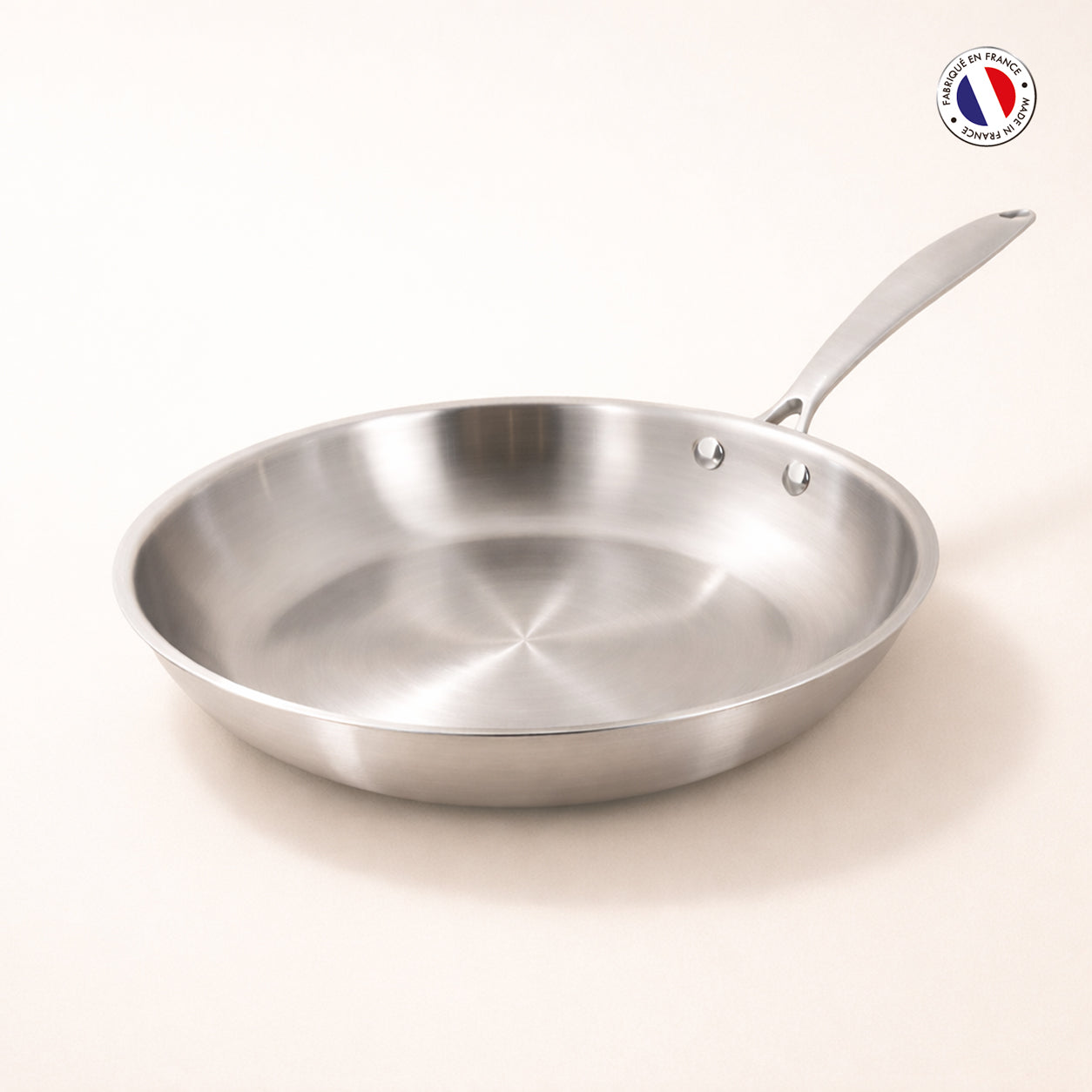 Poêle Triply en acier inoxydable triple couche 24 cm 🇫🇷