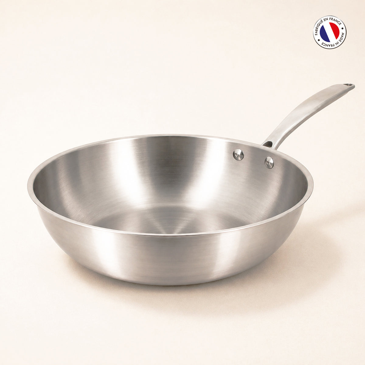 Poêle Wok 32 Cm Wok Multifonction 32 Cm – Poêle à Induction, Wok En Pierre Médicale, Compatible Tous Types De Feux, Résistante Aux Rayures Et à La Chaleur – Idéale Pour Une
