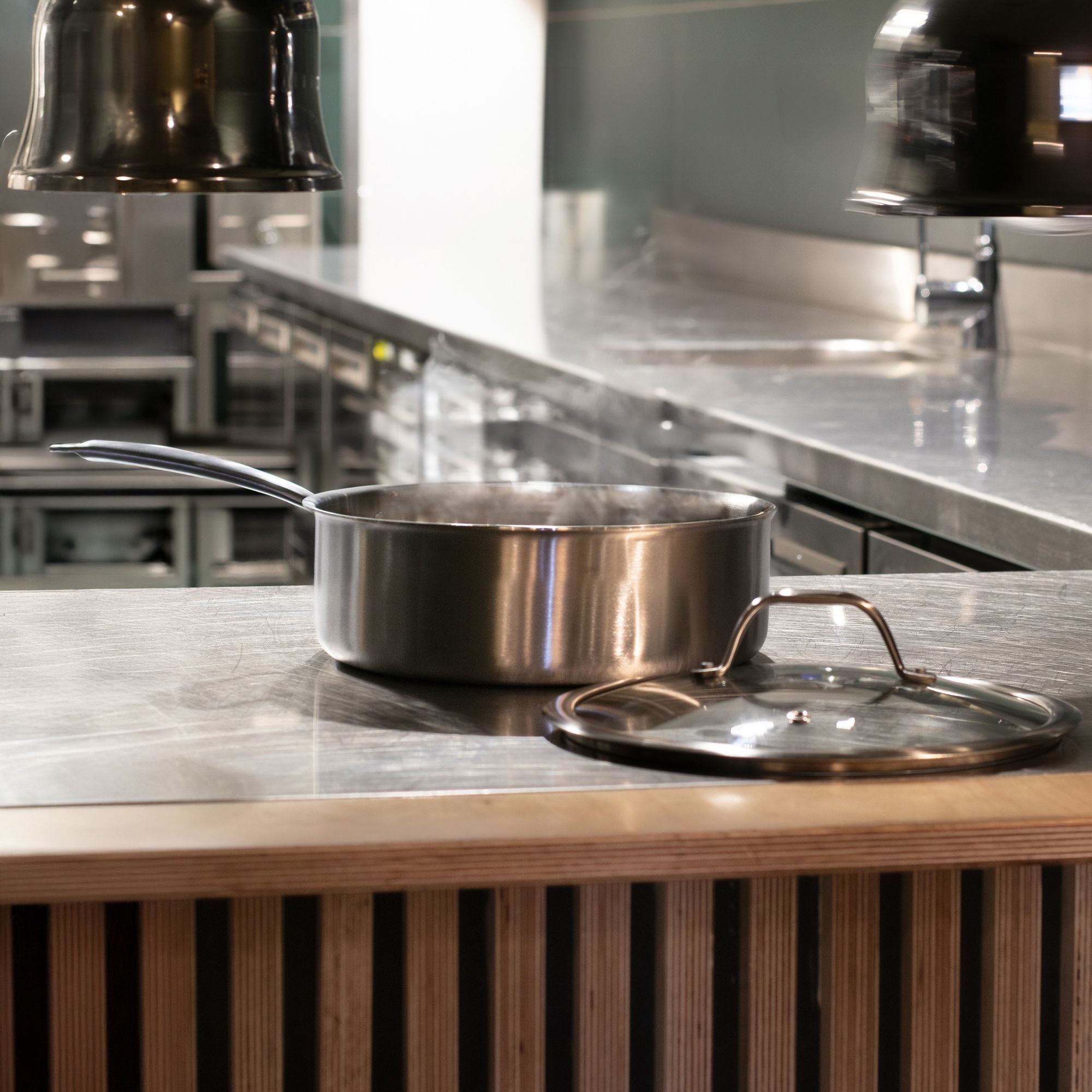 Sauteuse Triply en acier inoxydable triple couche 24 cm 🇫🇷