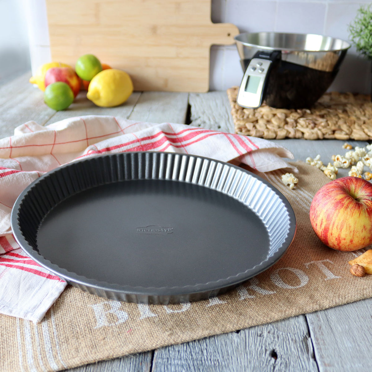 30cm Amandine Carbon Steel Tart Pan