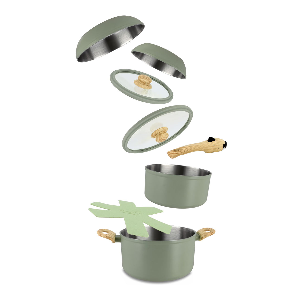 Set de 8 Pièces Amovible et Empilable Super Ball Easynox Brume