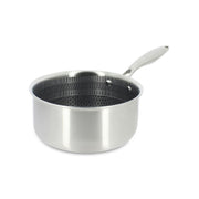 Trinox Stainless Steel Saucepan Ø16cm with PFOA/PFAS-Free Non-Stick Coating