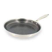 Poêle Trinox Ø30 cm en acier inoxydable avec revêtement antiadhésif sans PFAS