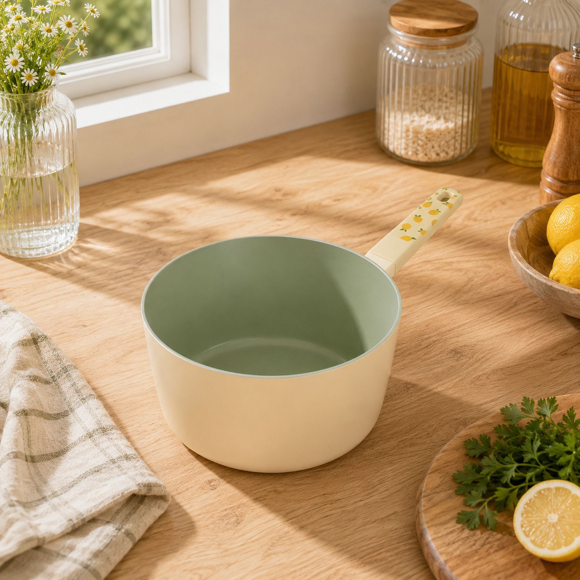 Casserole Citron 18 cm en aluminium
