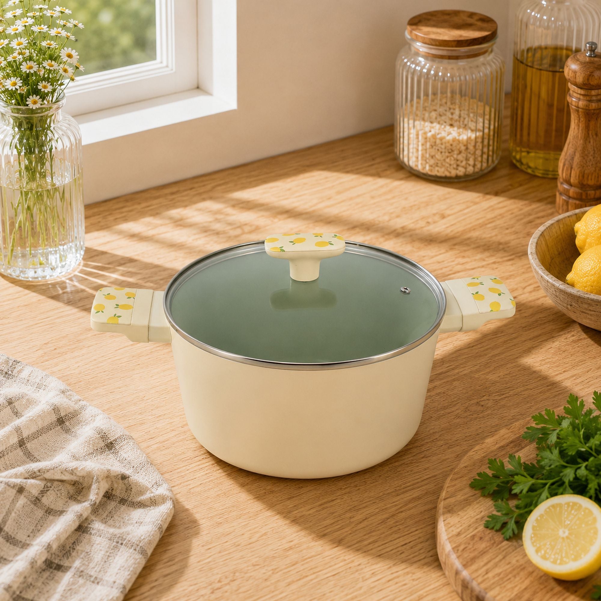 Faitout Citron 24cm en aluminium