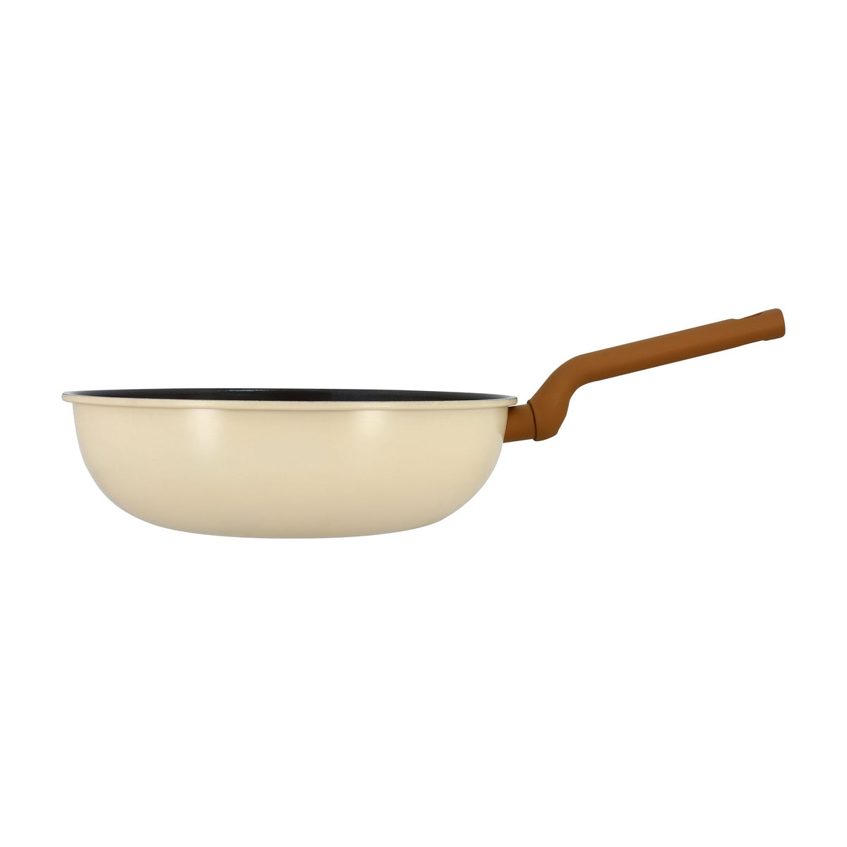 Wok Praticook 28cm en acier carbone