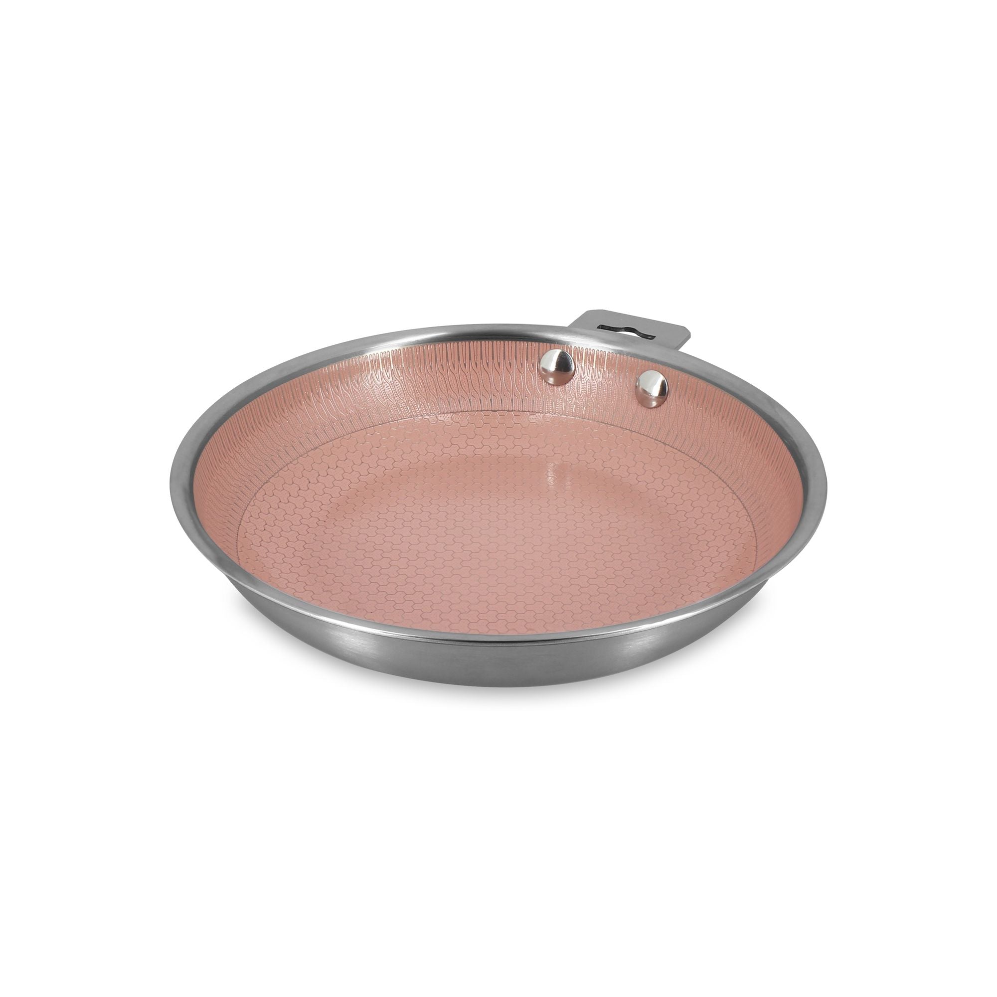 Poêle Aglaé 24cm en acier inoxydable