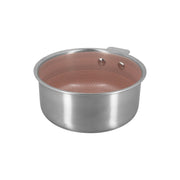 Casserole Aglaé 16cm en acier inoxydable