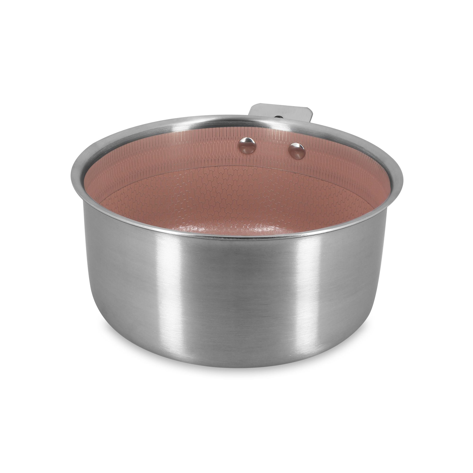 Casserole Aglaé 18cm en acier inoxydable