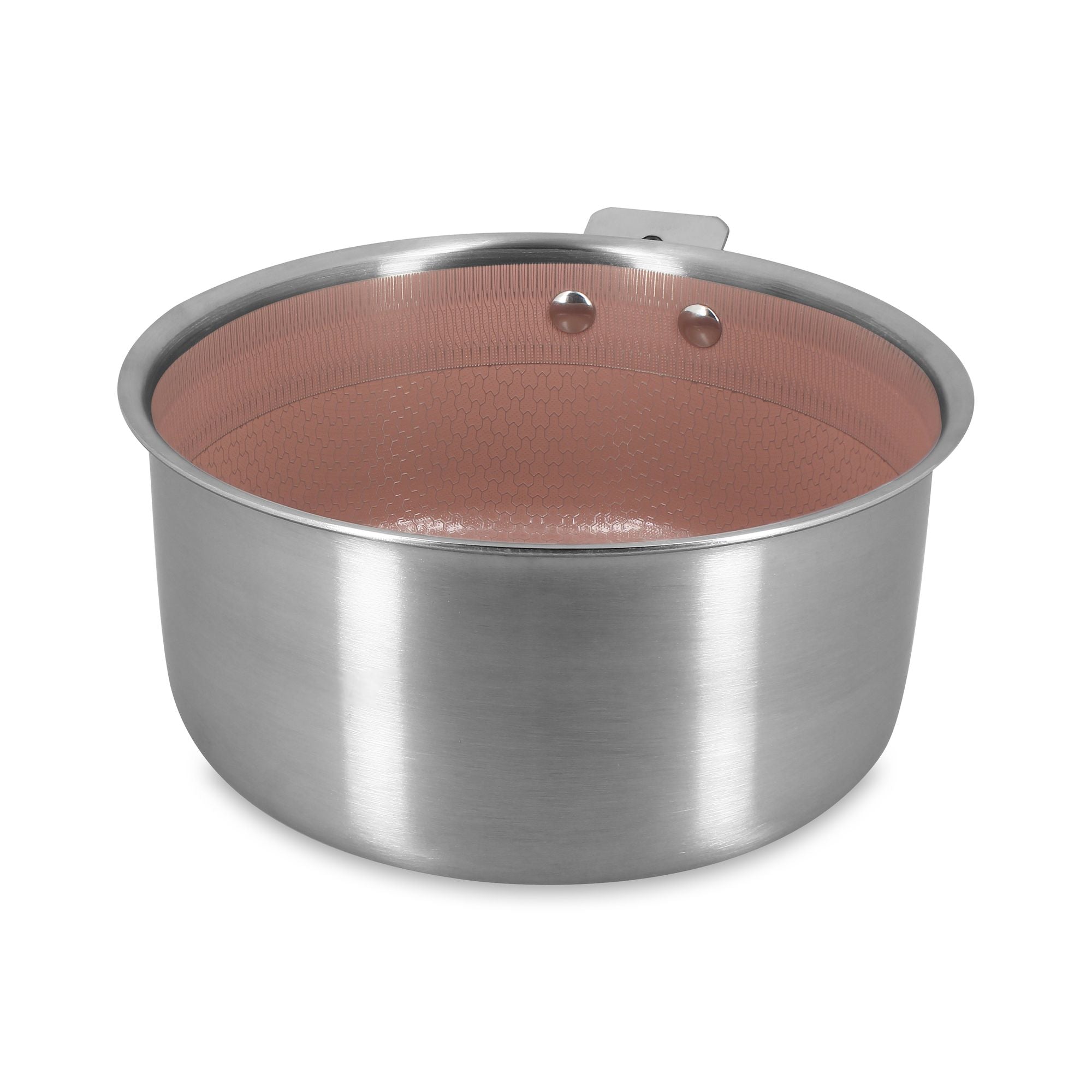 Casserole Aglaé 20cm en acier inoxydable