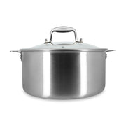 Aglae 24cm stainless steel casserole dish with handle
