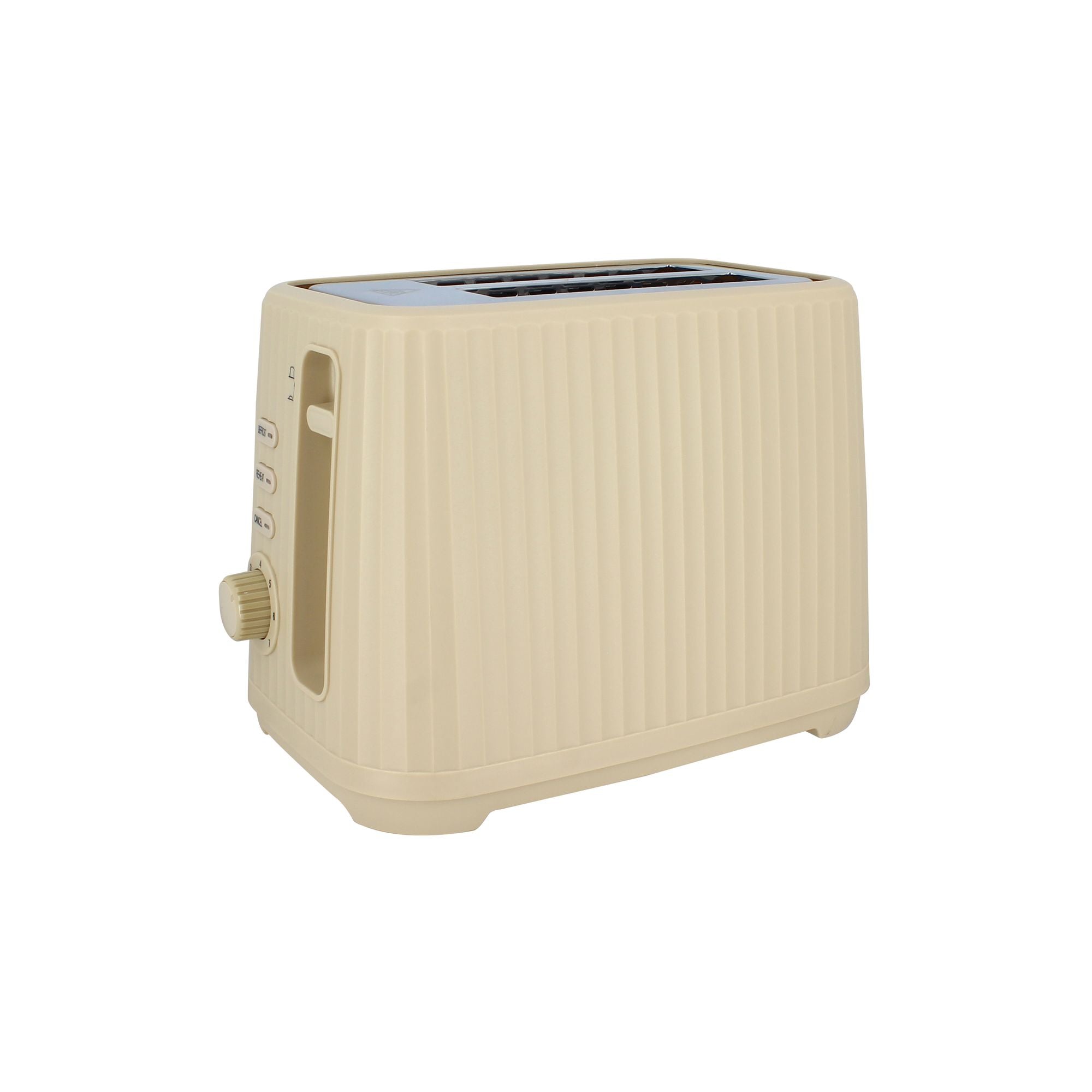 Grille Pain 2 tranches en polypropylène crème strié