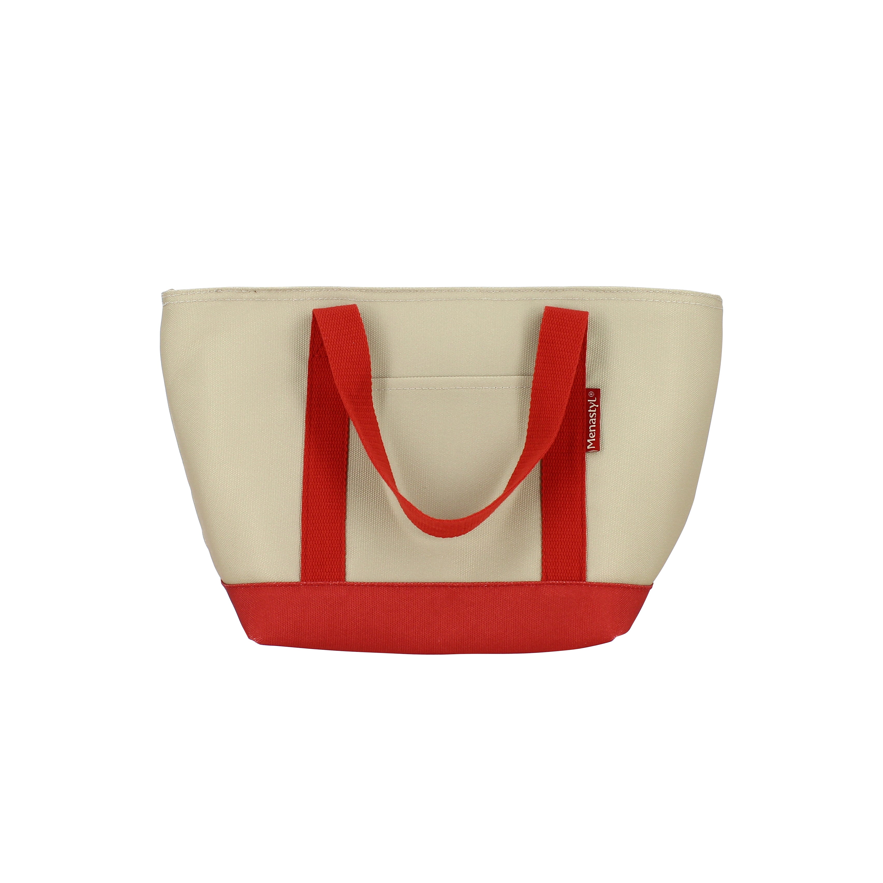 Sac lunch Colorama 7L beige et magenta