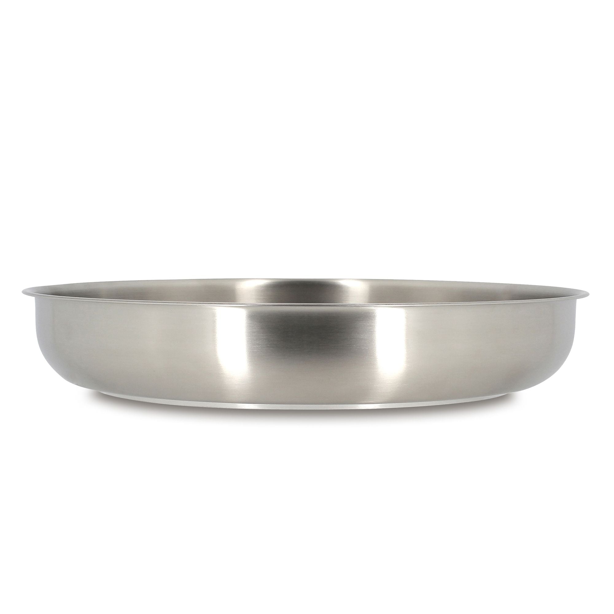 Poêle amovible Iris en acier inoxydable 28 cm