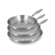 Set of 3 Trinox Inox pans Ø24 - 28 - 30 cm