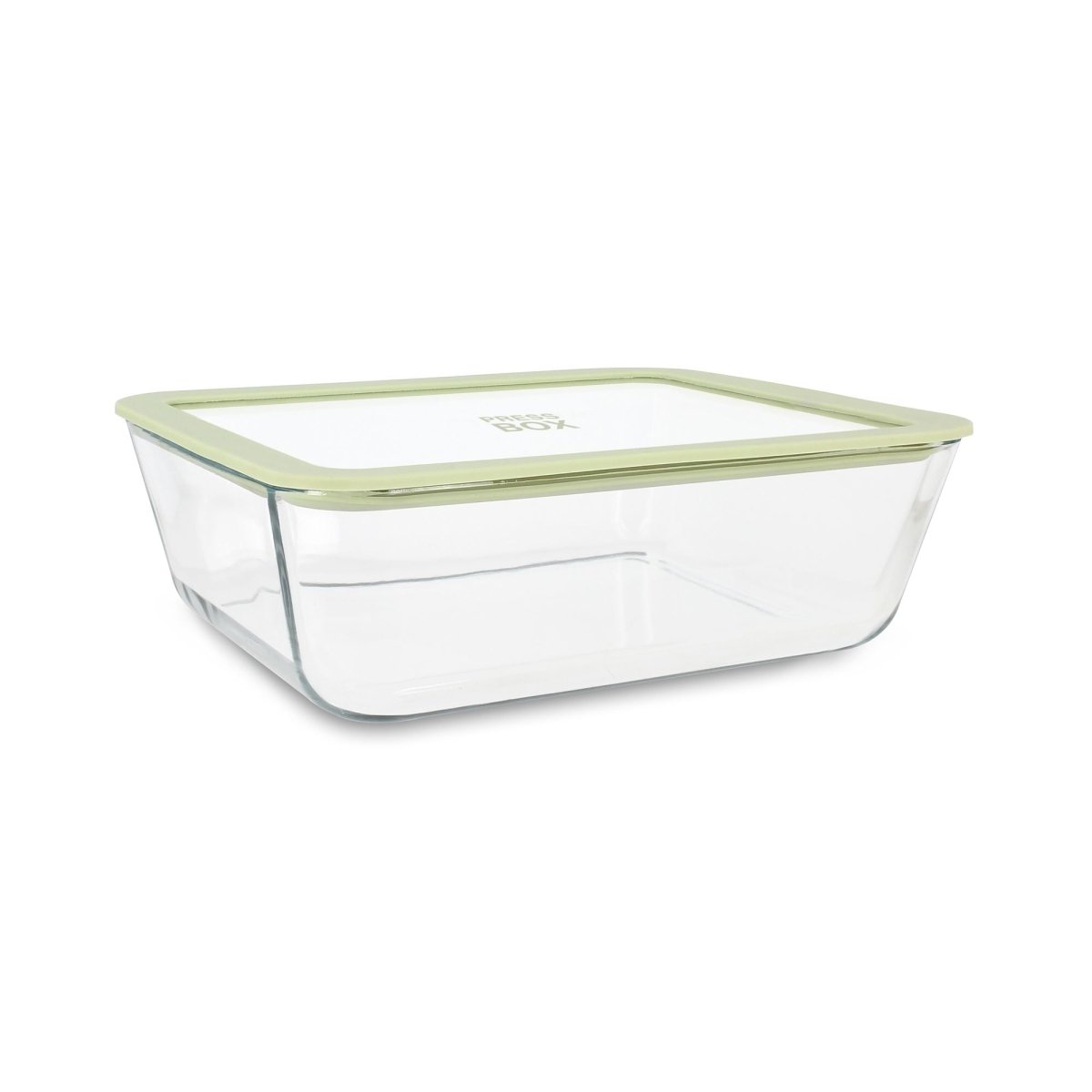 Boîte Hermétique Rectangulaire Pressbox 2,65 L en Verre Borosilicate - Menastyl - 