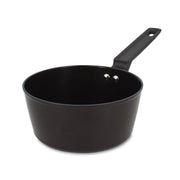 Casserole First 20 cm en aluminium noir Menastyl avec revêtement antiadhésif et poignée ergonomique