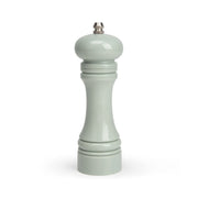 Moulin à sel et poivre 18,5 cm Menastyl vert céladon avec broyeur céramique ajustable, vue de face