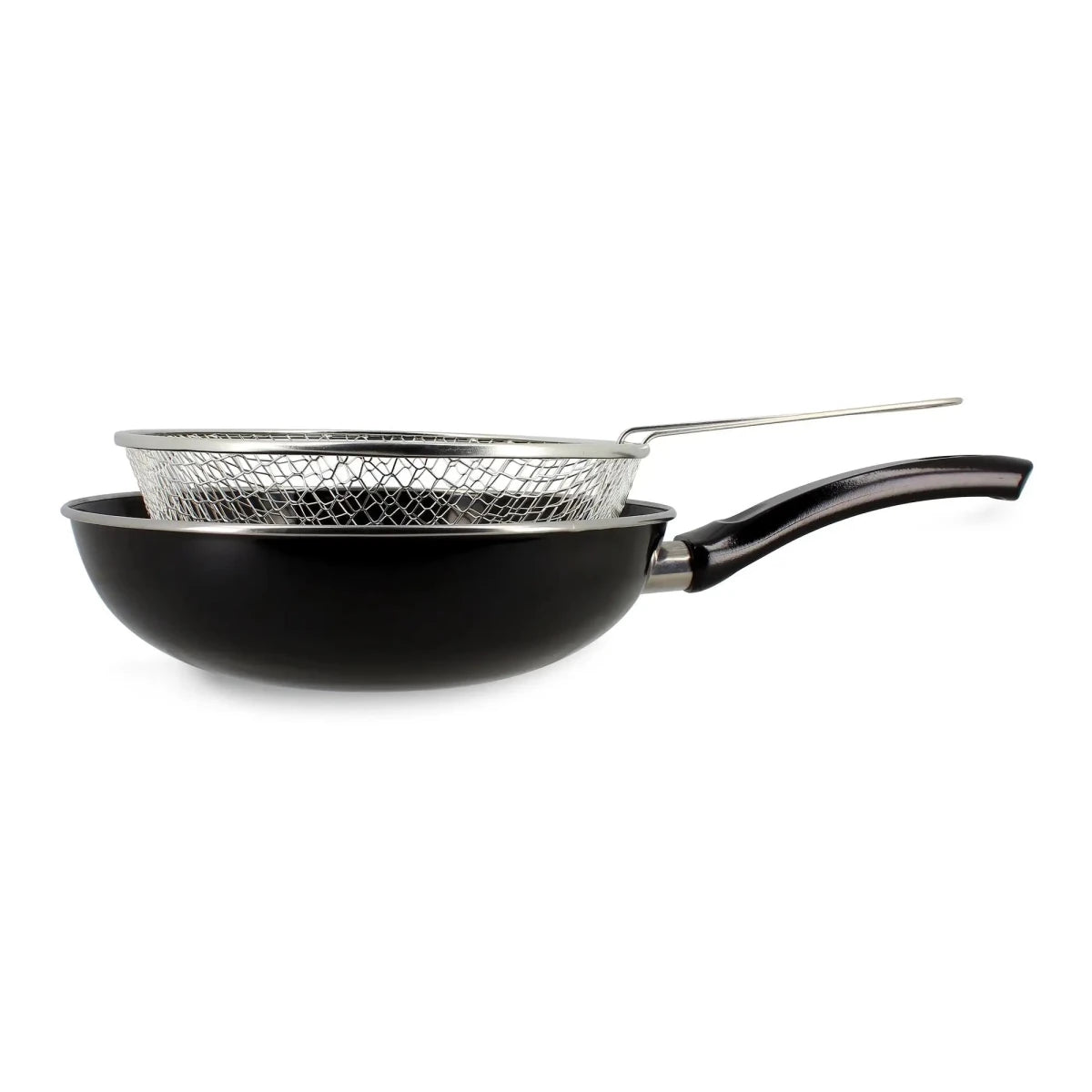 Poêle à frire en acier émaillé 26 cm - Menastyl - Poêle à frire