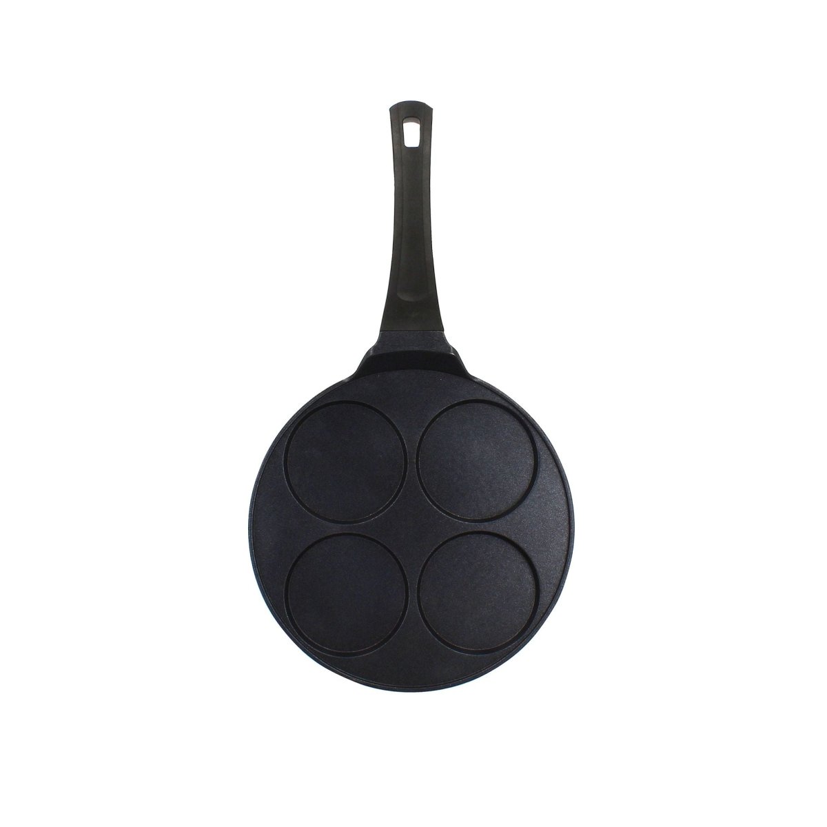 Poêle à pancake en forme de cœur 26cm en aluminium 4 trous - Menastyl - Crêpière