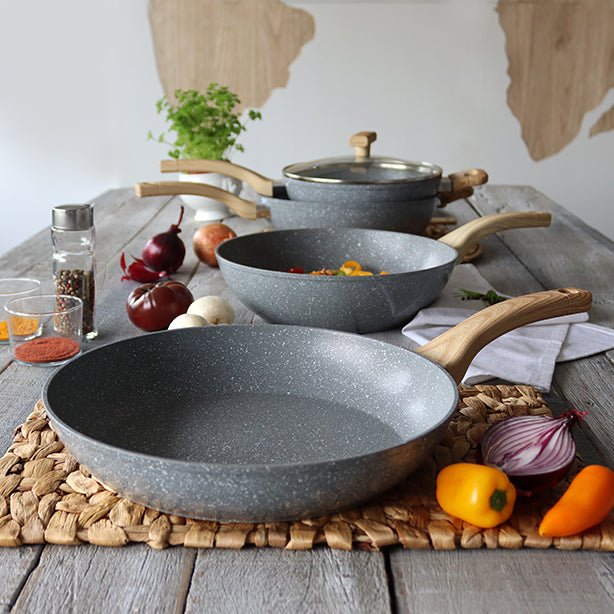 Poêle Cannelle en aluminium forgé 30 cm - Menastyl - Poêle
