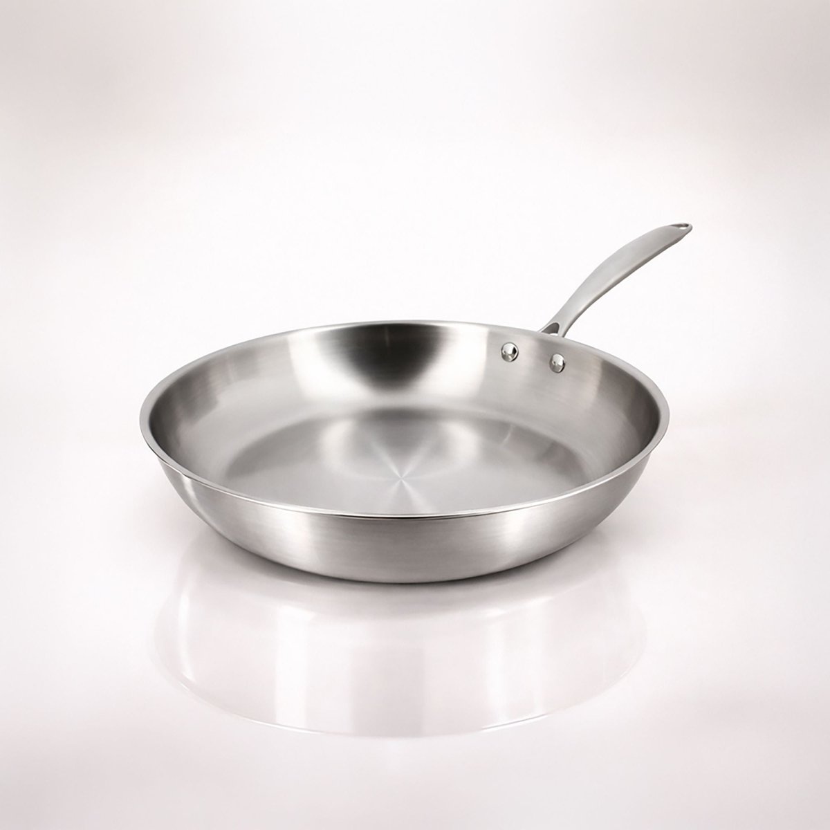 Poêle Triply en acier inoxydable triple couche 20 cm 🇫🇷 - Menastyl - Poêle