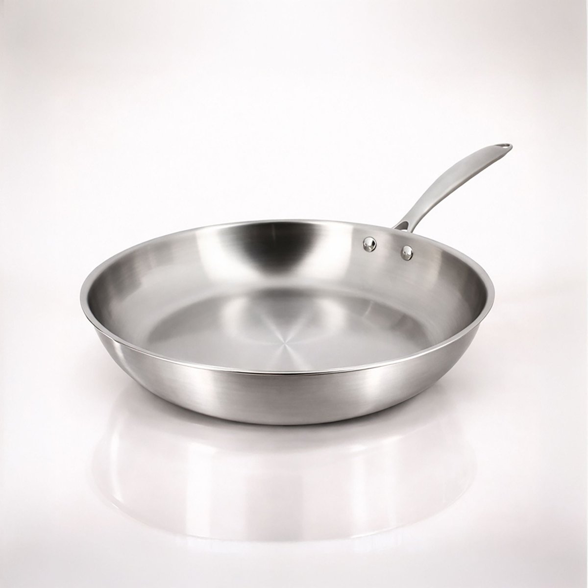 Poêle Triply en acier inoxydable triple couche 24 cm 🇫🇷 - Menastyl - Poêle