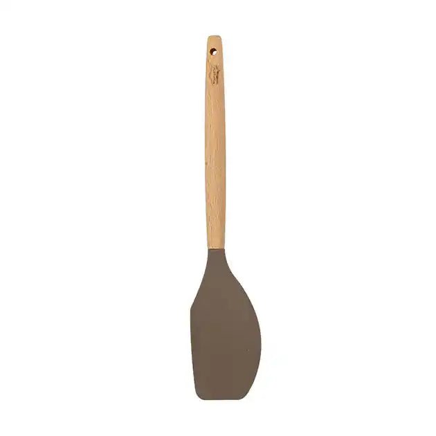 Spatule Eliott en silicone avec manche en bois - Menastyl - Spatule