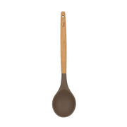 Eliott silicone spoon with wooden handle